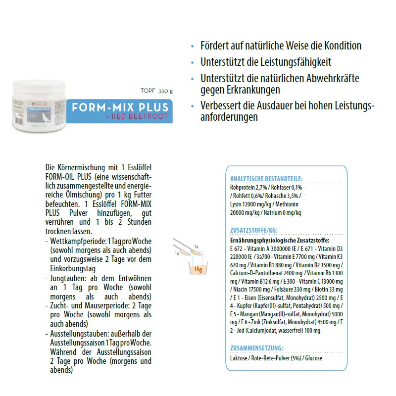 Oropharma Form-Mix Plus 350g – Bild 2